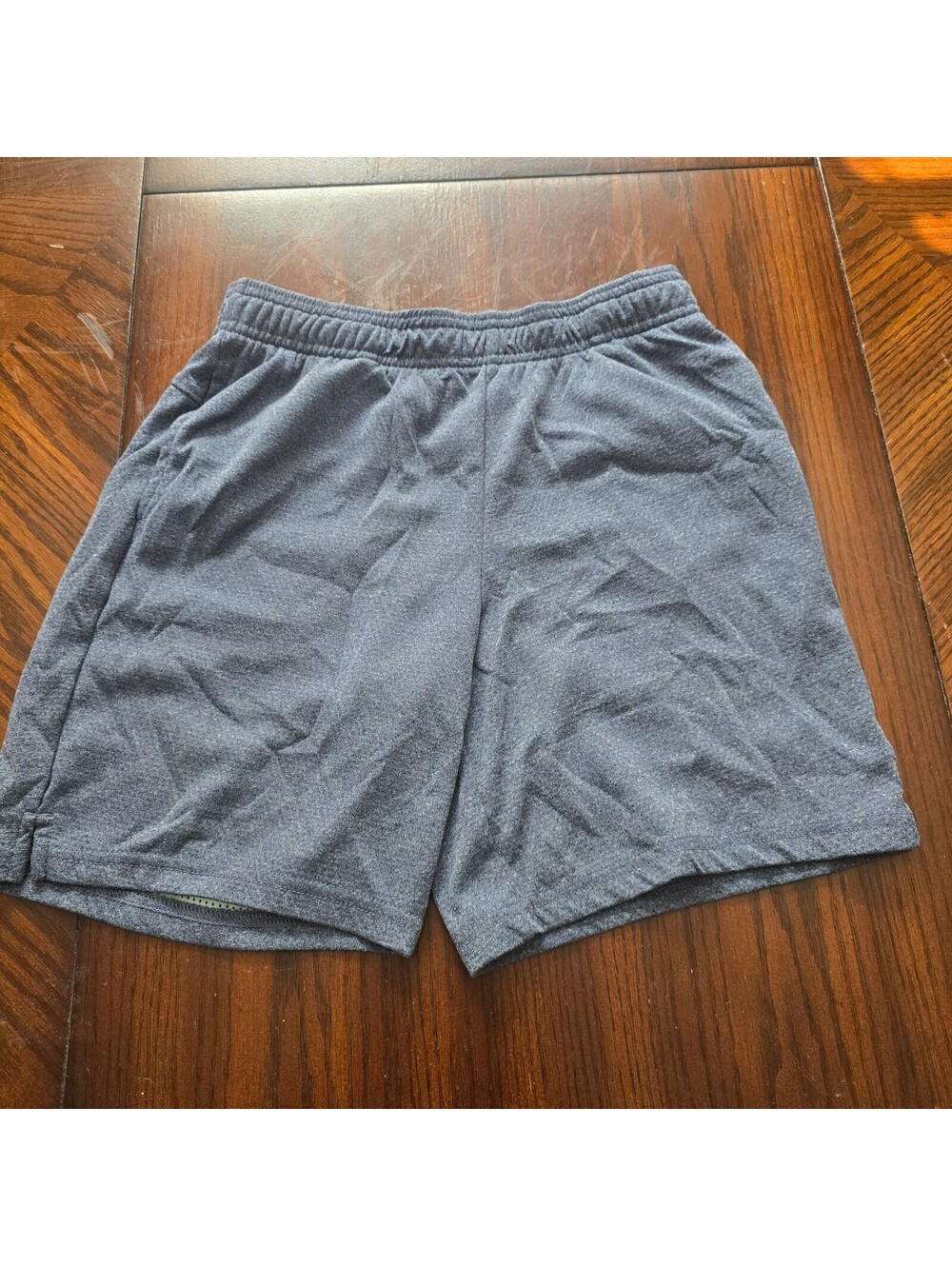 All in Motion Boys Gray Athletic Shorts M